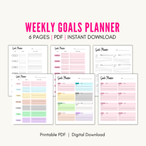 Weekly Goals Planner
