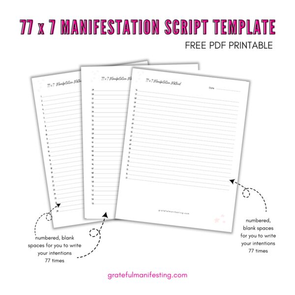 Resource Library - Grateful Manifesting Printables Shop